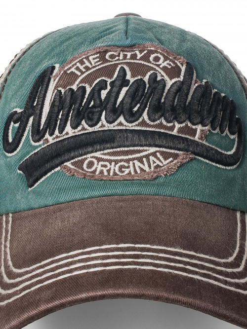 Бейсболка "AMSTERDAM" CH798-B